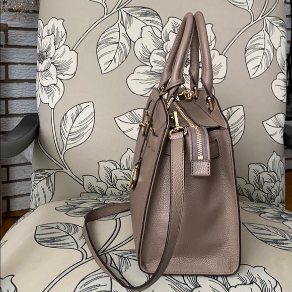 Michael Kors Pebble Leather Satchel - Picture 7 of 8